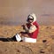 Child in Sahara Desert