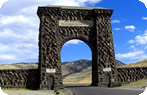 Roosevelt Arch, Yellowstone National Park
