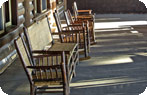 Rocking Chairs, Lake Lodge Cabins
