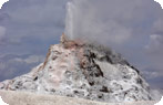 White Dome Geyser, Firehole Lake Drive