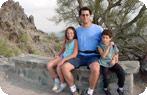 Family Hiking Piestewa Peak, Phoenix