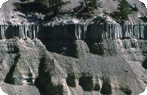 Calumnar Basalt, Tower Falls